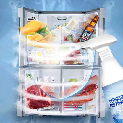 🧊⏳Réduction limitée de50 %🎁🧊Puissant spray de dégivrage pour réfrigérateur et congélateur☃️