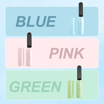 💯Peigne lissant rechargeable longue durée 2 en 1