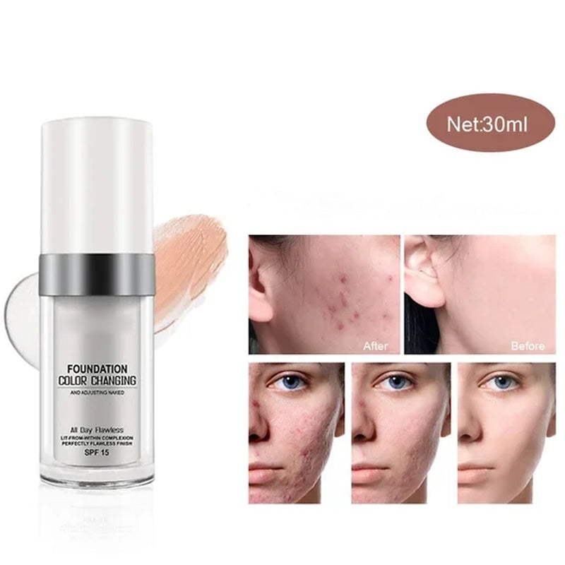 🎉Buy 2 Get 1 Free🎉Long-Lasting Moisturizing Colour Changing Foundation