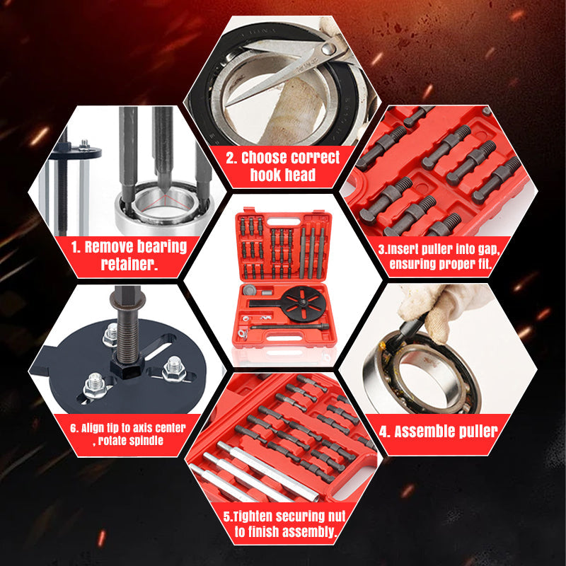 ⏳Spécial à durée limitée⏰Outil de démontage des roulements internes🪛