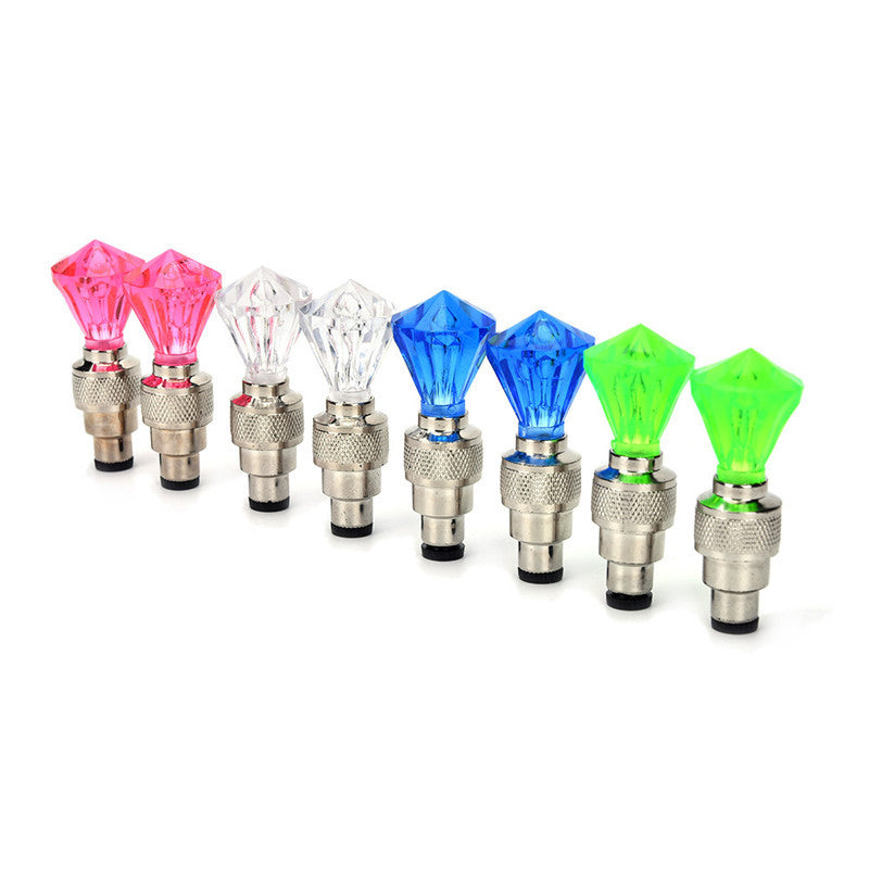 Lot de 8 lampes lumineuses étanches pour pneus de moto