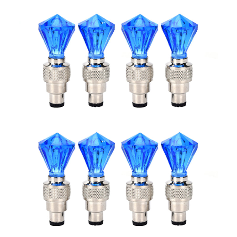 Lot de 8 lampes lumineuses étanches pour pneus de moto