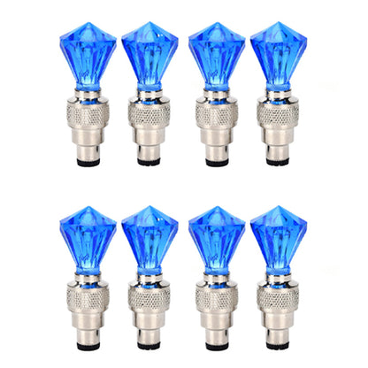 Lot de 8 lampes lumineuses étanches pour pneus de moto