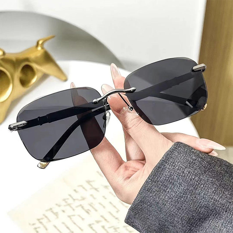 📢📢2 dernières heures : Grande vente⏰⏰🕶️ Lunettes de Soleil HD Sans Cadre Ultra-Légères - Protection UV400 et Vision sans Distortion 🌞📦