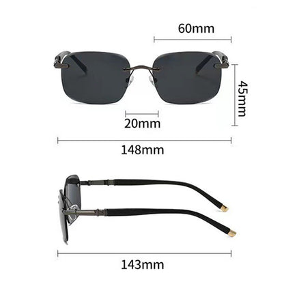 📢📢2 dernières heures : Grande vente⏰⏰🕶️ Lunettes de Soleil HD Sans Cadre Ultra-Légères - Protection UV400 et Vision sans Distortion 🌞📦