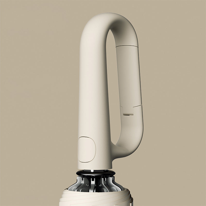 🌧️✨ Parapluie de sécurité réfléchissant – Compact, boucle à anneau pour un transport facile, idéal pour les trajets domicile-travail, visible et protégé par tous les temps 🚶‍♂️💡