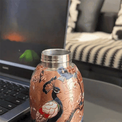 🎁Une idée cadeau  49% OFF🔥Bouteille d'eau chaude élégante et portable 🎒