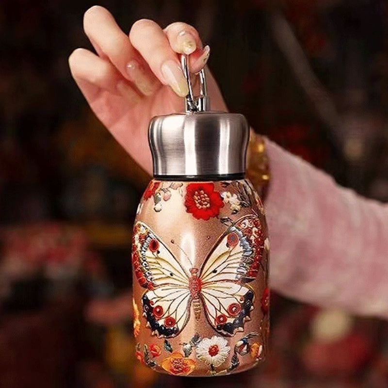 🎁Une idée cadeau  49% OFF🔥Bouteille d'eau chaude élégante et portable 🎒