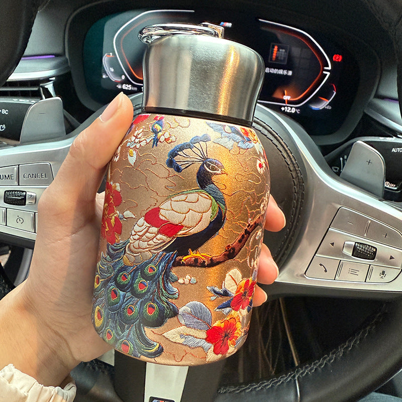 🎁Une idée cadeau  49% OFF🔥Bouteille d'eau chaude élégante et portable 🎒