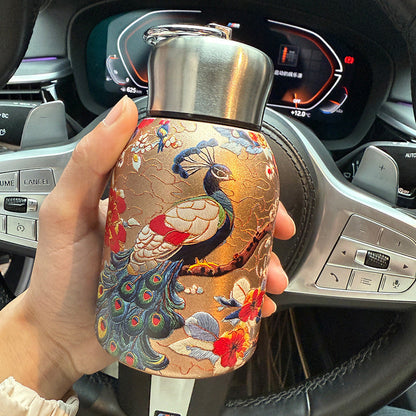 🎁Une idée cadeau  49% OFF🔥Bouteille d'eau chaude élégante et portable 🎒