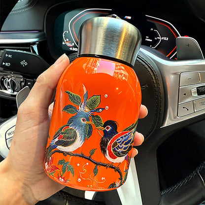 🎁Une idée cadeau  49% OFF🔥Bouteille d'eau chaude élégante et portable 🎒