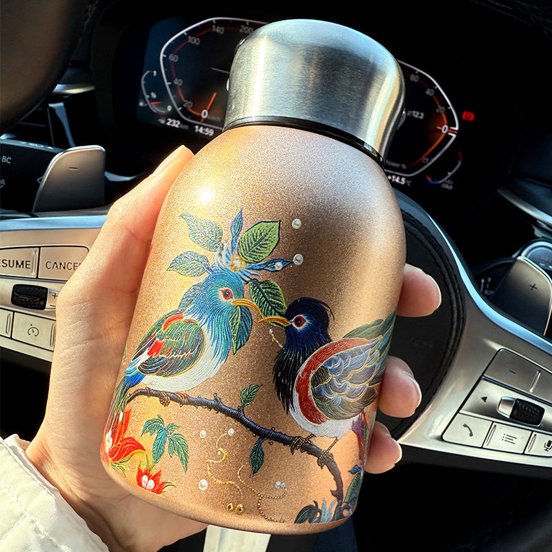 🎁Une idée cadeau  49% OFF🔥Bouteille d'eau chaude élégante et portable 🎒