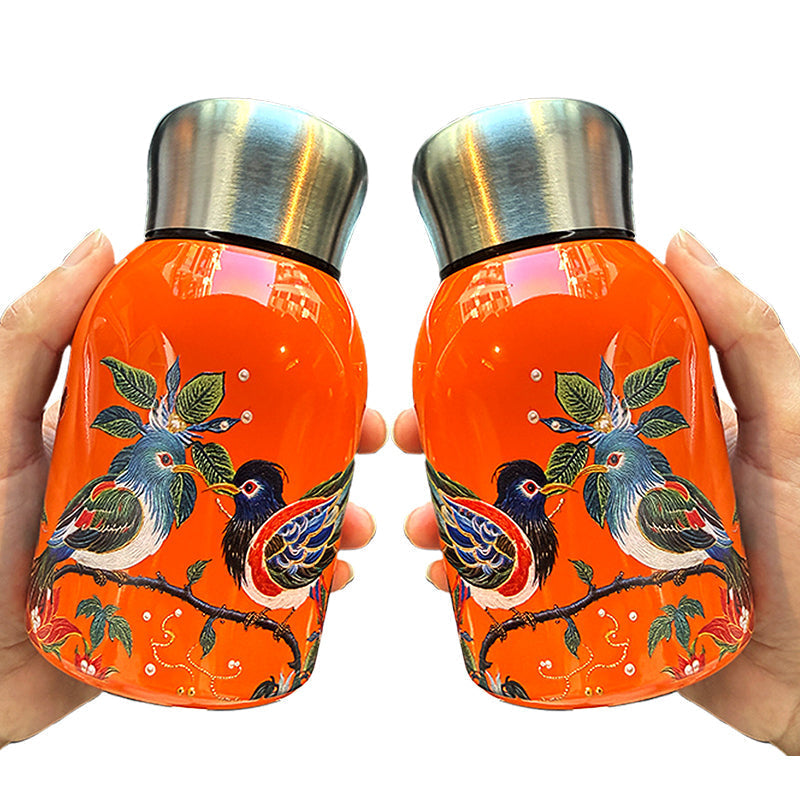 🎁Une idée cadeau  49% OFF🔥Bouteille d'eau chaude élégante et portable 🎒