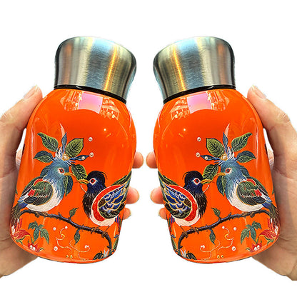 🎁Une idée cadeau  49% OFF🔥Bouteille d'eau chaude élégante et portable 🎒