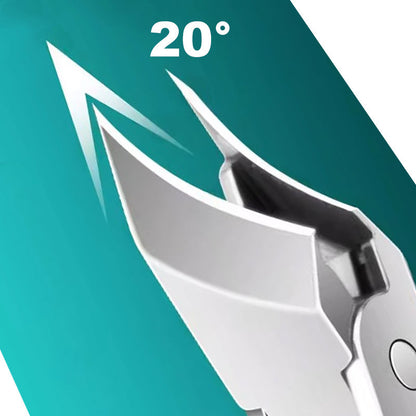 🔥2026 Vente à chaud🔥 Set de 3 pièces de coupe-ongles à bord incliné 25° anti-éclaboussures