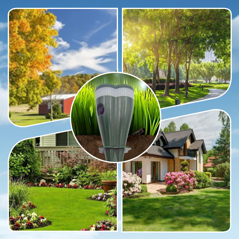 🔥Offre limitée dans le temps🔥 Répulsif à taupes à vis imperméable alimenté par énergie solaire