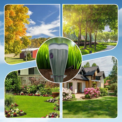 🔥Offre limitée dans le temps🔥 Répulsif à taupes à vis imperméable alimenté par énergie solaire