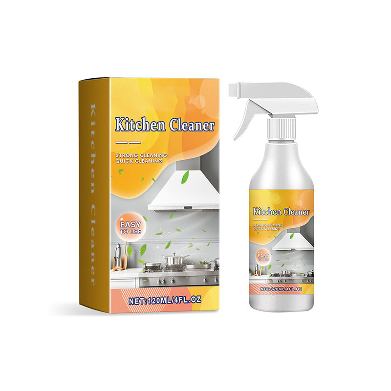 🧼 Spray dégraissant efficace pour la cuisine – Dissout la graisse comme par magie ! ✨🔥 Un seul spray, pas de récurage – votre cuisine reste impeccable. 💪🍳