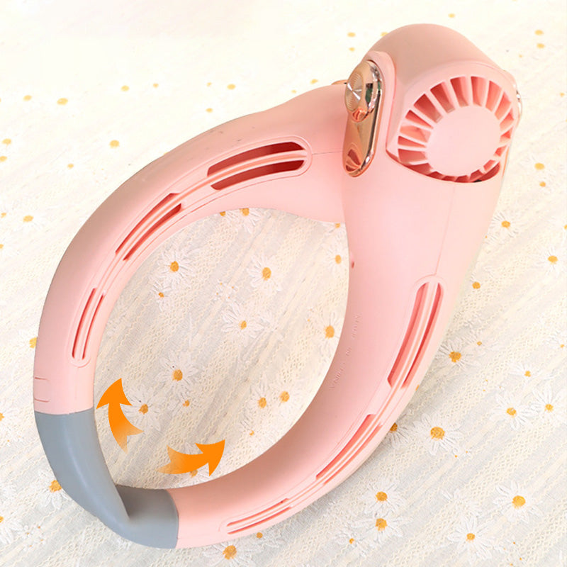 🥳 2026 EN VEDETTE 🥳 💞 50 000+ VENDUS ! 🍃💨 50 % DE RÉDUCTION ! Ventilateur climatiseur de cou – Ultra‑silencieux, rotation 360°, 3 vitesses. Fraîcheur mains libres, longue autonomie – l’indispensable de l’été ! 😎🌬️