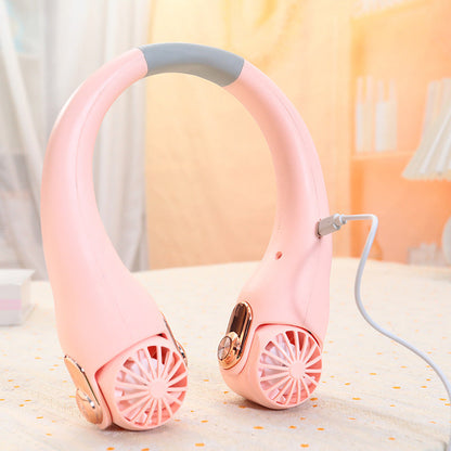 🥳 2026 EN VEDETTE 🥳 💞 50 000+ VENDUS ! 🍃💨 50 % DE RÉDUCTION ! Ventilateur climatiseur de cou – Ultra‑silencieux, rotation 360°, 3 vitesses. Fraîcheur mains libres, longue autonomie – l’indispensable de l’été ! 😎🌬️