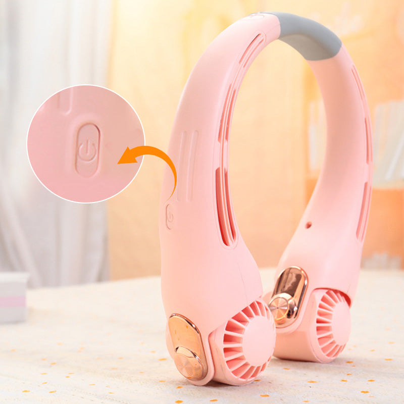 🥳 2026 EN VEDETTE 🥳 💞 50 000+ VENDUS ! 🍃💨 50 % DE RÉDUCTION ! Ventilateur climatiseur de cou – Ultra‑silencieux, rotation 360°, 3 vitesses. Fraîcheur mains libres, longue autonomie – l’indispensable de l’été ! 😎🌬️