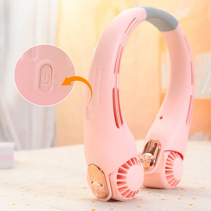 🥳 2026 EN VEDETTE 🥳 💞 50 000+ VENDUS ! 🍃💨 50 % DE RÉDUCTION ! Ventilateur climatiseur de cou – Ultra‑silencieux, rotation 360°, 3 vitesses. Fraîcheur mains libres, longue autonomie – l’indispensable de l’été ! 😎🌬️