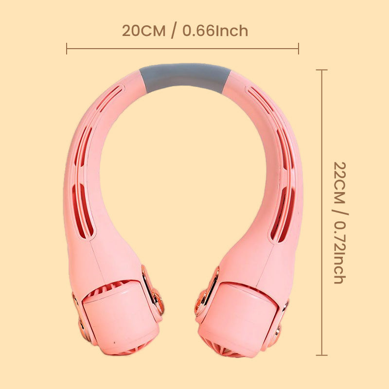 🥳 2026 EN VEDETTE 🥳 💞 50 000+ VENDUS ! 🍃💨 50 % DE RÉDUCTION ! Ventilateur climatiseur de cou – Ultra‑silencieux, rotation 360°, 3 vitesses. Fraîcheur mains libres, longue autonomie – l’indispensable de l’été ! 😎🌬️
