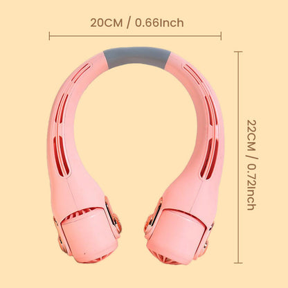 🥳 2026 EN VEDETTE 🥳 💞 50 000+ VENDUS ! 🍃💨 50 % DE RÉDUCTION ! Ventilateur climatiseur de cou – Ultra‑silencieux, rotation 360°, 3 vitesses. Fraîcheur mains libres, longue autonomie – l’indispensable de l’été ! 😎🌬️