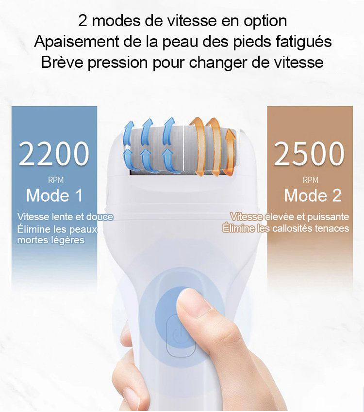 💥Offre à durée limitée💥Extracteur électrique rechargeable de callosités plantaires