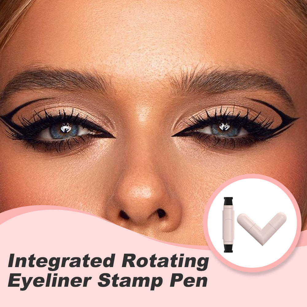 💕Achetez-en un, obtenez-en un gratuit ! 🎁Stylo tampon eye-liner rotatif intégré