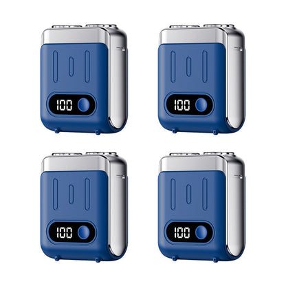 Men's Portable Mini Rotary Electric Shaver