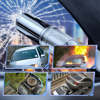 🌟 Promotion exceptionnelle : 50 % de réduction 🌟 Outil d'urgence pour briser les vitres de voiture et couper les ceintures de sécurit