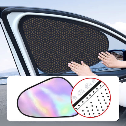 🚗💥 PROMO FLASH 50% ! Pare-Soleil Vitres Latérales Voiture – Anti-UV, Courbé, Universel, Film Statique, 5 Configurations, Idéal Protection Conducteur & Passagers ☀️