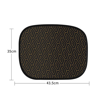 🚗💥 PROMO FLASH 50% ! Pare-Soleil Vitres Latérales Voiture – Anti-UV, Courbé, Universel, Film Statique, 5 Configurations, Idéal Protection Conducteur & Passagers ☀️