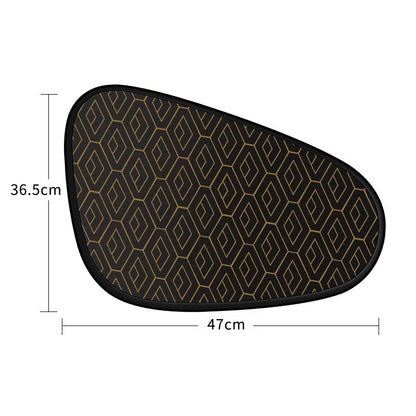 🚗💥 PROMO FLASH 50% ! Pare-Soleil Vitres Latérales Voiture – Anti-UV, Courbé, Universel, Film Statique, 5 Configurations, Idéal Protection Conducteur & Passagers ☀️