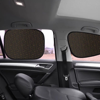 🚗💥 PROMO FLASH 50% ! Pare-Soleil Vitres Latérales Voiture – Anti-UV, Courbé, Universel, Film Statique, 5 Configurations, Idéal Protection Conducteur & Passagers ☀️