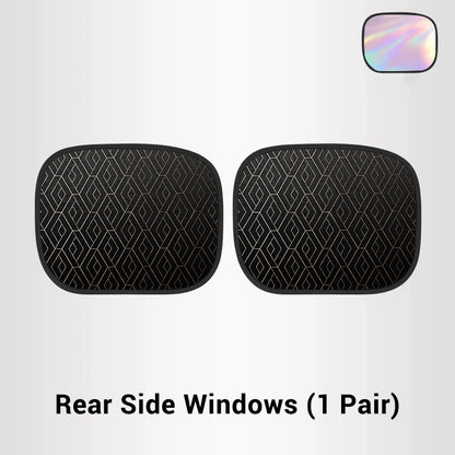 🚗💥 PROMO FLASH 50% ! Pare-Soleil Vitres Latérales Voiture – Anti-UV, Courbé, Universel, Film Statique, 5 Configurations, Idéal Protection Conducteur & Passagers ☀️