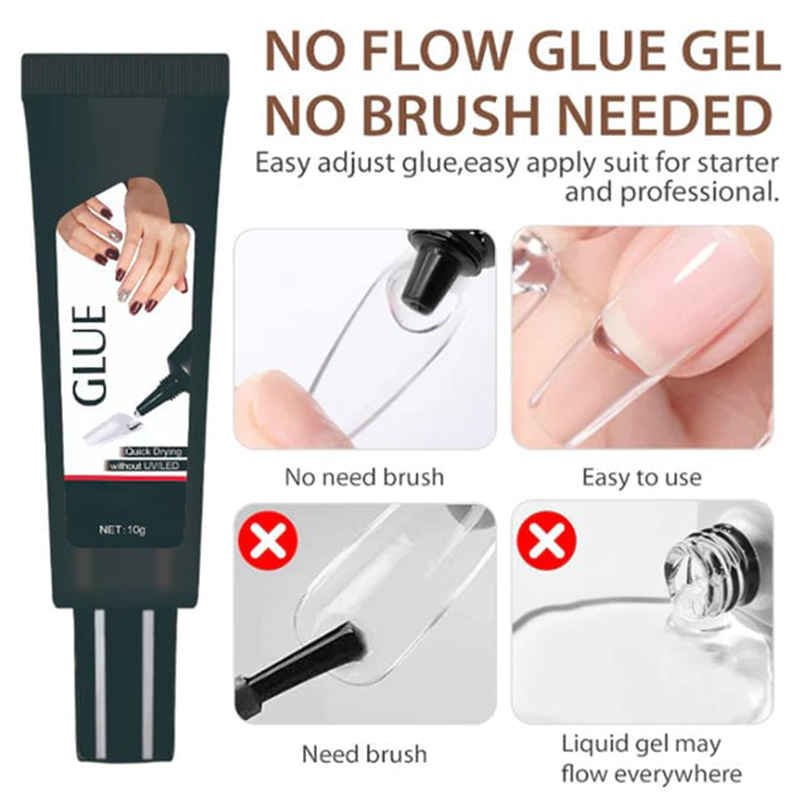 💅✨ PROMO -50% ! Colle à Ongles Semi-Liquide Séchage 10s Sans UV – Gel Anti-Goutte Tenue Ultra-Forte, Dissolvant Précision 2-3min, Sûre Sans Brûlure · Achetez-en 1 = 1 Gratuit 🔥