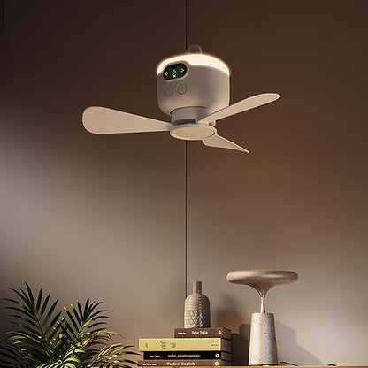 📢50 % DE RÉDUCTION !! ⏰Ventilateur de plafond rechargeable avec éclairage LED🌬️✨