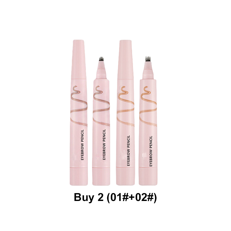 🔥SOLDES 2026🥳💞Plus de 50 000 exemplaires vendus !💞Crayon à sourcils waterproof à quatre pointes