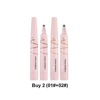 🔥SOLDES 2026🥳💞Plus de 50 000 exemplaires vendus !💞Crayon à sourcils waterproof à quatre pointes