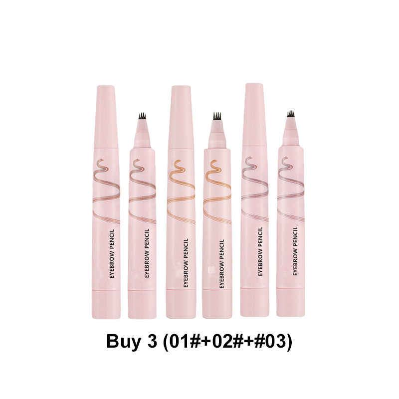 🔥SOLDES 2026🥳💞Plus de 50 000 exemplaires vendus !💞Crayon à sourcils waterproof à quatre pointes