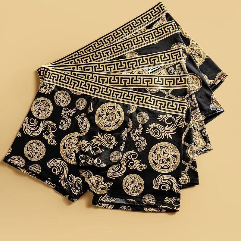 🔥 VENTE FLASH 🔥 Pack de 5 Boxers Respirants et Antibactériens pour Homme