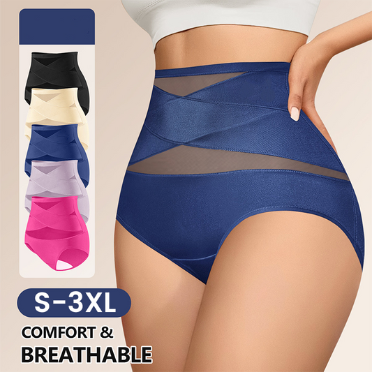 💗Achetez 1, obtenez 1 gratuit💗Sous-vêtements taille haute pour femmes avec contrôle du ventre