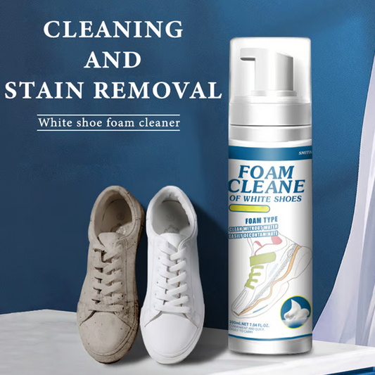 🌊👟Nettoyant moussant universel portable sans rinçage pour chaussures