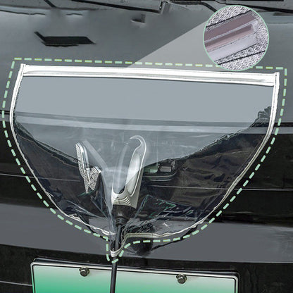 🚗⚡🔥-50% ! Cache de port de charge magnétique étanche pour véhicule électrique, protection efficace💧