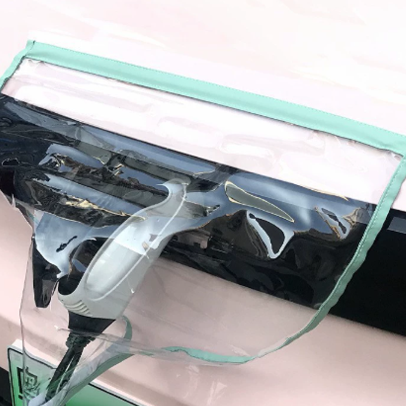 🚗⚡🔥-50% ! Cache de port de charge magnétique étanche pour véhicule électrique, protection efficace💧