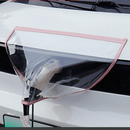 🚗⚡🔥-50% ! Cache de port de charge magnétique étanche pour véhicule électrique, protection efficace💧