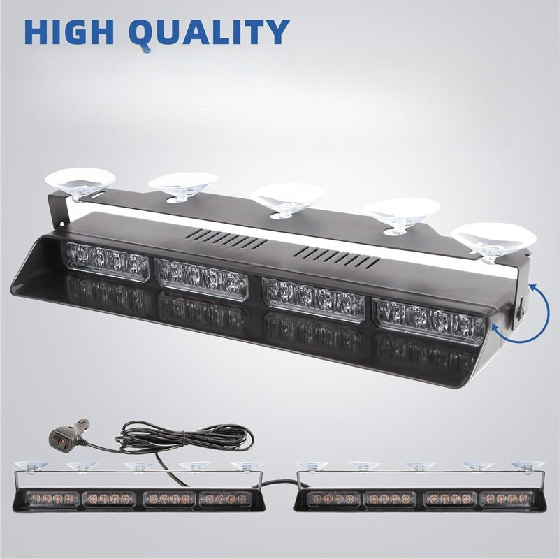 🎉🛍️Promotion chaude 50 % de réduction🚗Lampe stroboscopique d'avertissement à ventouse pour véhicules