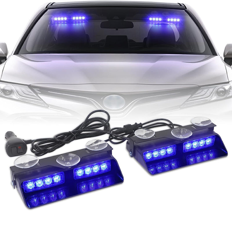 🎉🛍️Promotion chaude 50 % de réduction🚗Lampe stroboscopique d'avertissement à ventouse pour véhicules